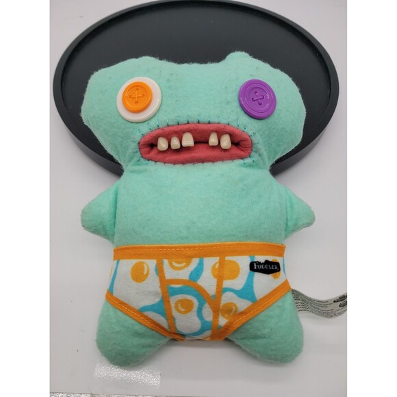 Spinmaster Other - Fuggler Ugly Monster Budgie Edition 9" Gaptooth Mcgoo Fried Egg Underwear #41